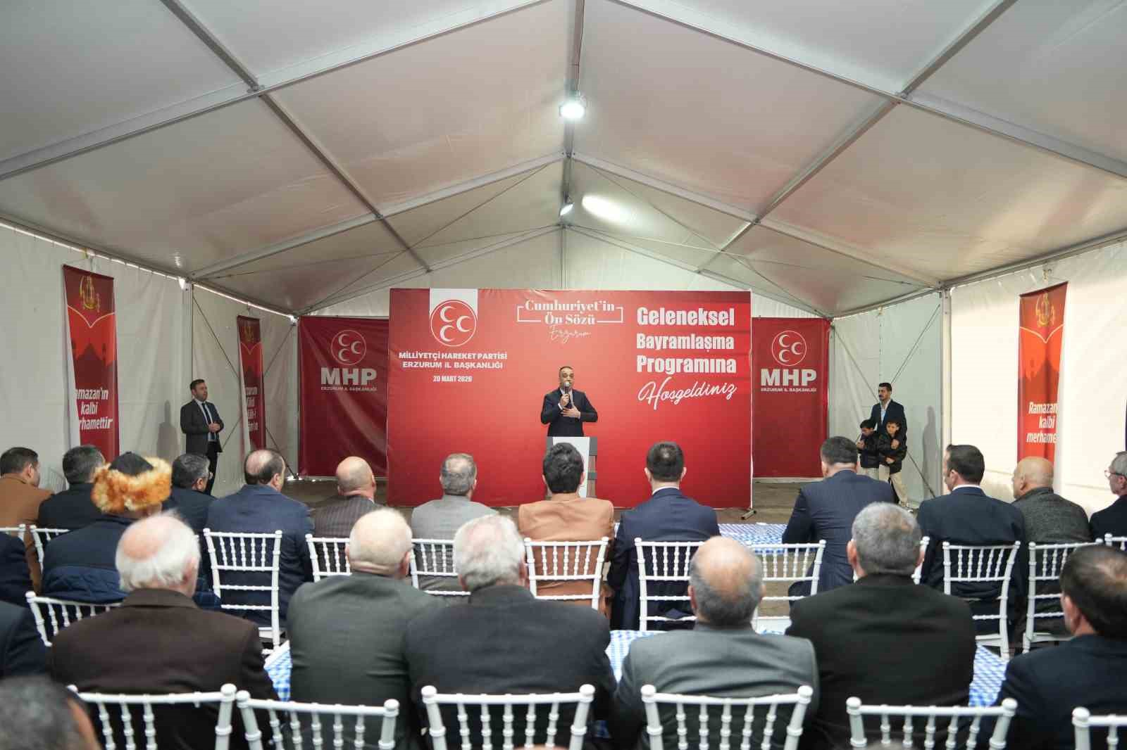 MHP İl Başkanı Yurdagül: ‘’Birliğimiz daim, Bayramımız mübarek olsun’’
MHP İl Başkanı Yurdagül: ‘’Birliğimiz daim, Bayramımız mübarek olsun’’