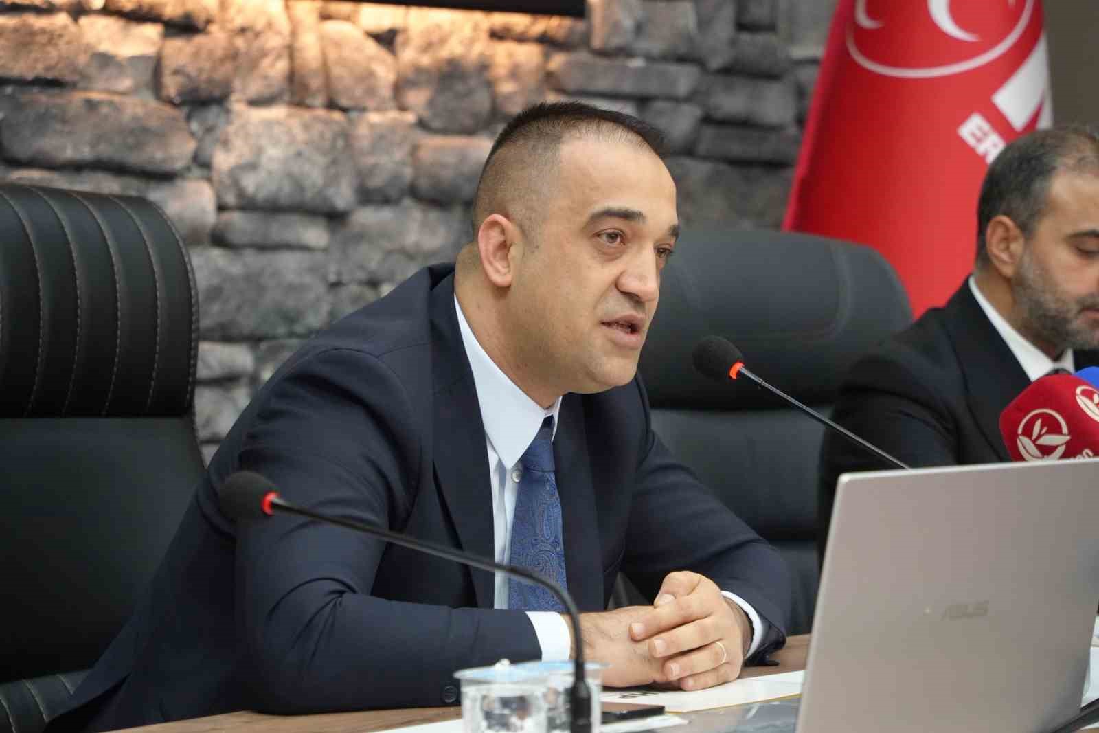 MHP İl Başkanı Yurdagül; "Erzurum kongre binası yıkılmayacak"
