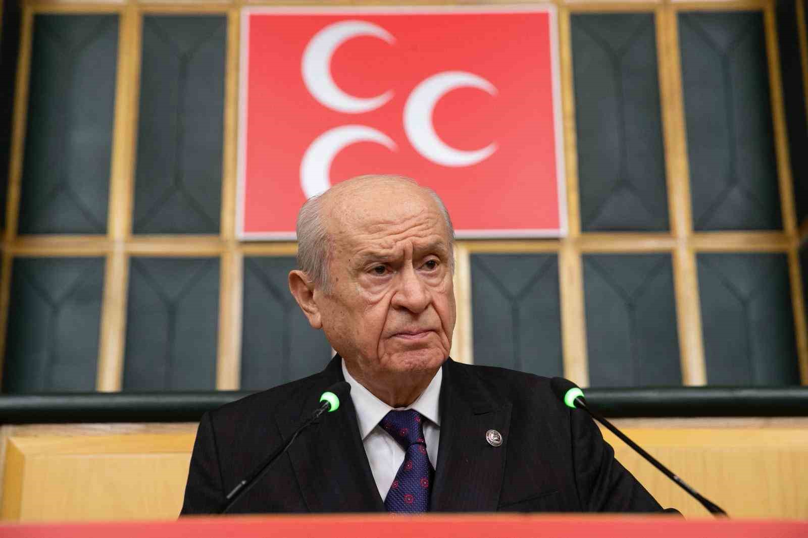 MHP lideri Bahçeli: "Anadolu huzura, Öcalan umuda, Ahmetler makama ve Demirtaş yuvasına dönünceye kadar kararımız nettir"
