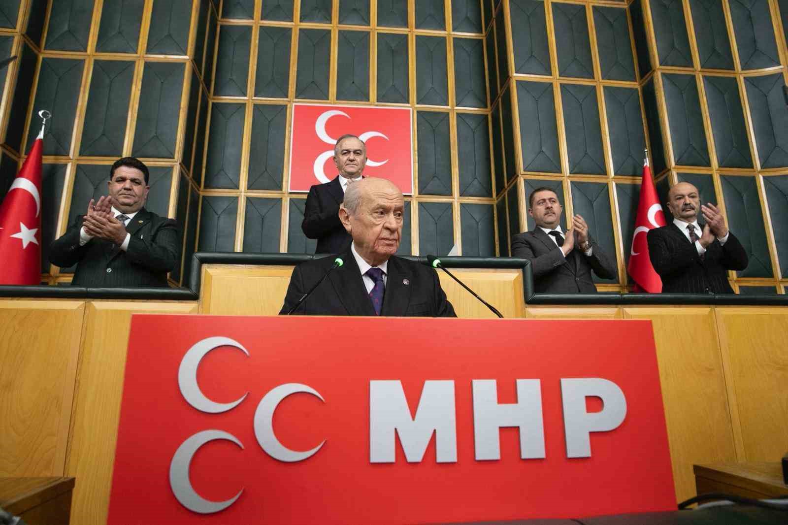 MHP lideri Bahçeli: "Anadolu huzura, Öcalan umuda, Ahmetler makama ve Demirtaş yuvasına dönünceye kadar kararımız nettir"
