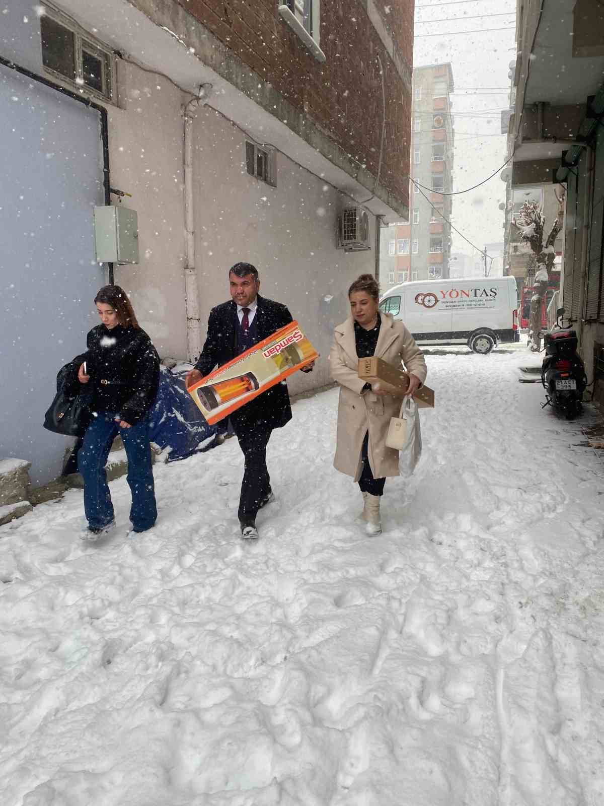 MHP Sur İlçe Başkanlığı ihtiyaç sahibi aileleri yalnız bırakmıyor
