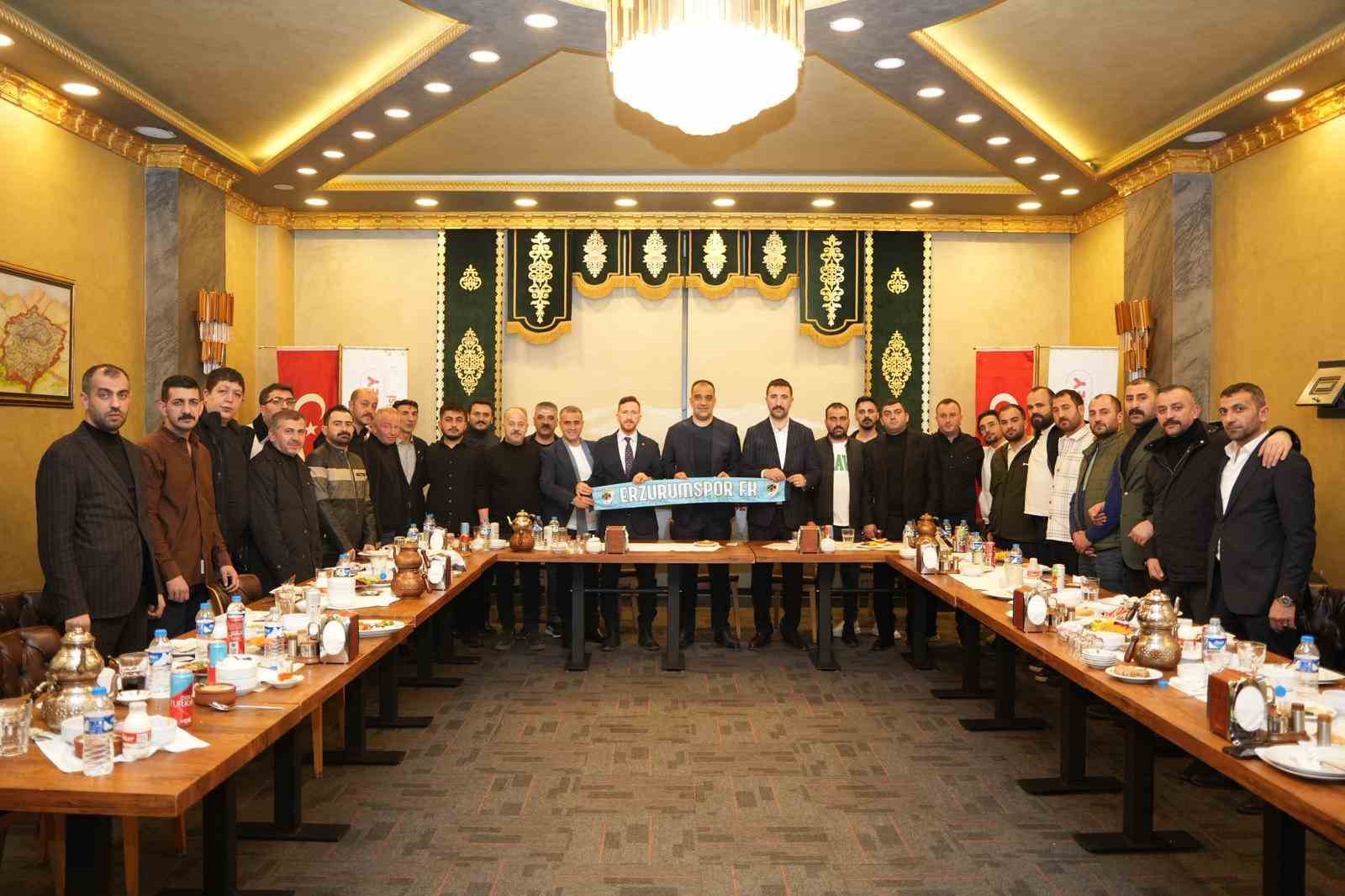 MHP’den Erzurumspor yönetimi ve taraftar gruplarına iftar programı
