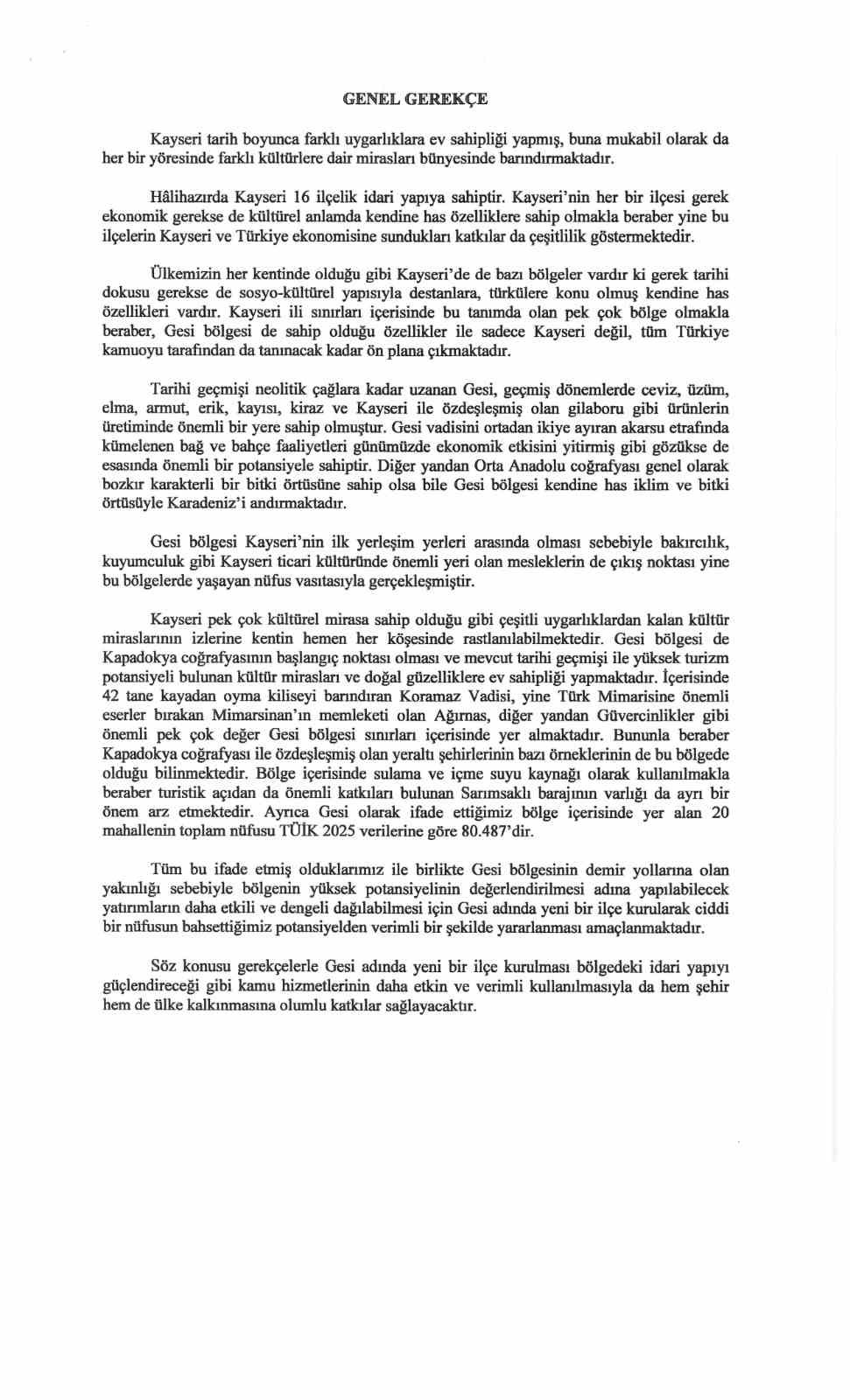 MHP’den Gesi ve Erkilet hamlesi
