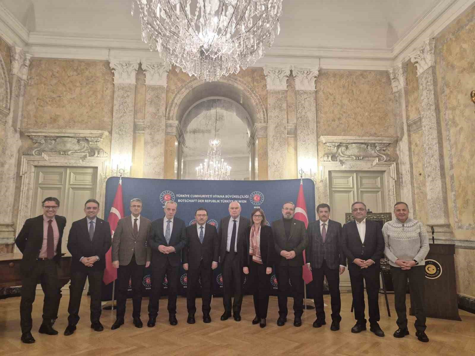 MHP’lı Kamil Aydın, AGİTPA kış genel kurulu için Viyana’da
