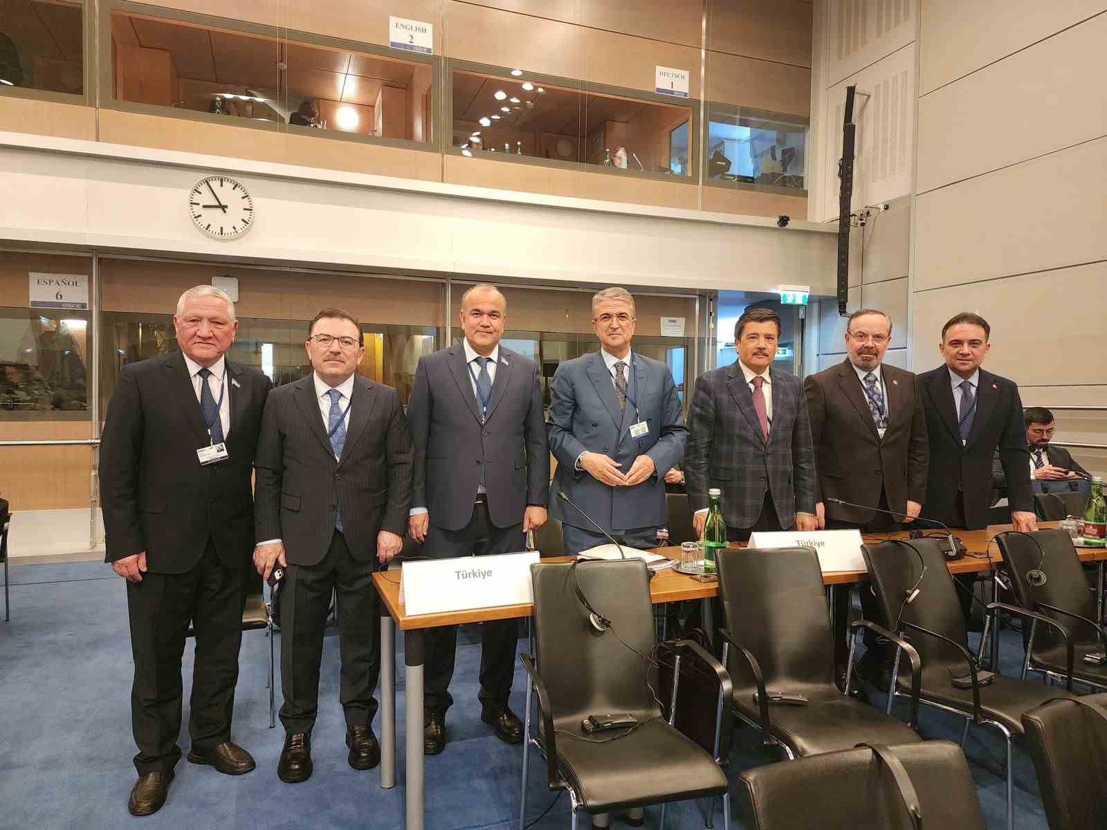 MHP’lı Kamil Aydın, AGİTPA kış genel kurulu için Viyana’da
