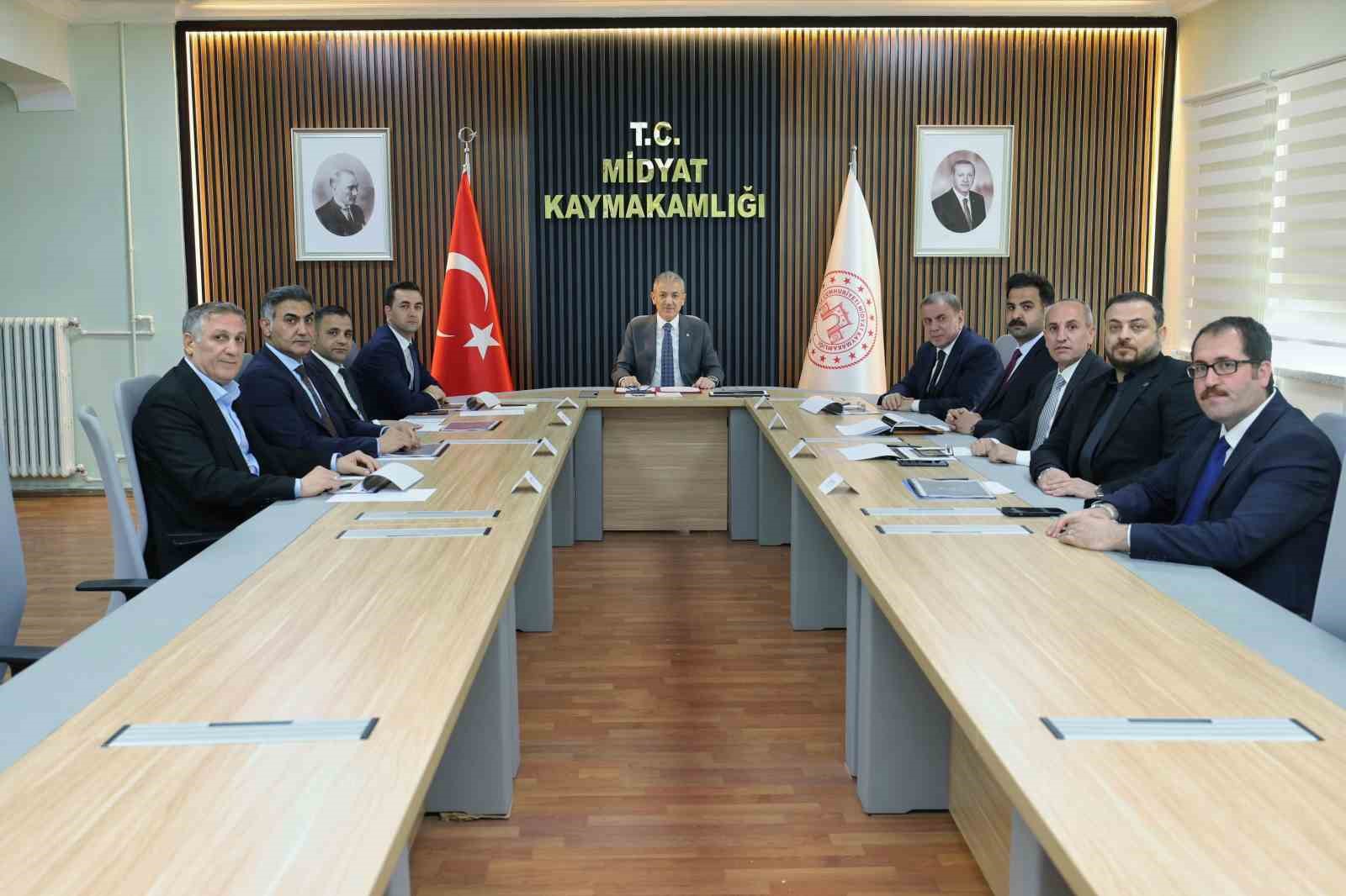 Midyat OSB’de yönetim kurulu toplantısı gerçekleştirildi
