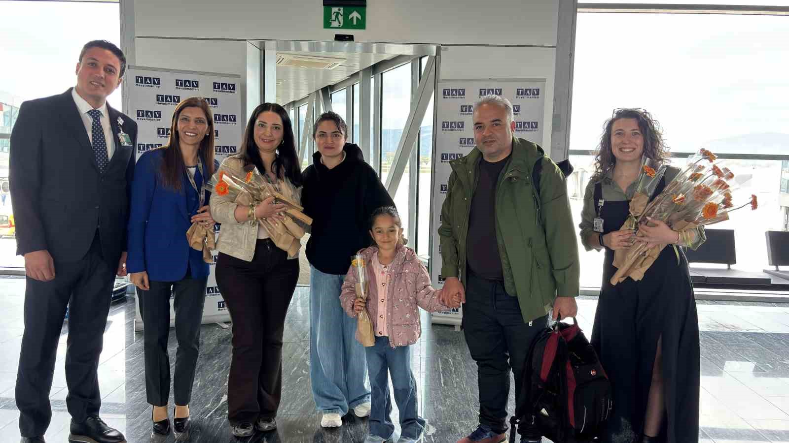 Milas-Bodrum Havalimanı sezonun ilk dış hat uçuşunu karşıladı
