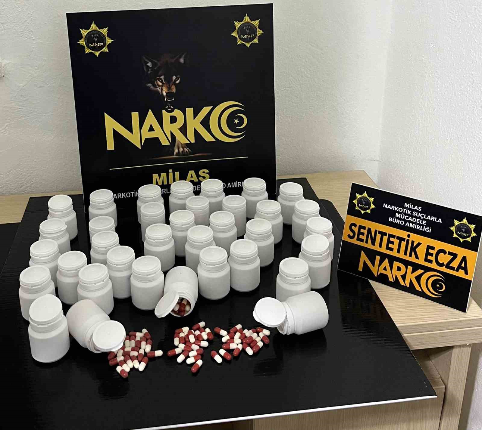 Milas’ta uyuşturucu operasyonu: 3 tutuklama
