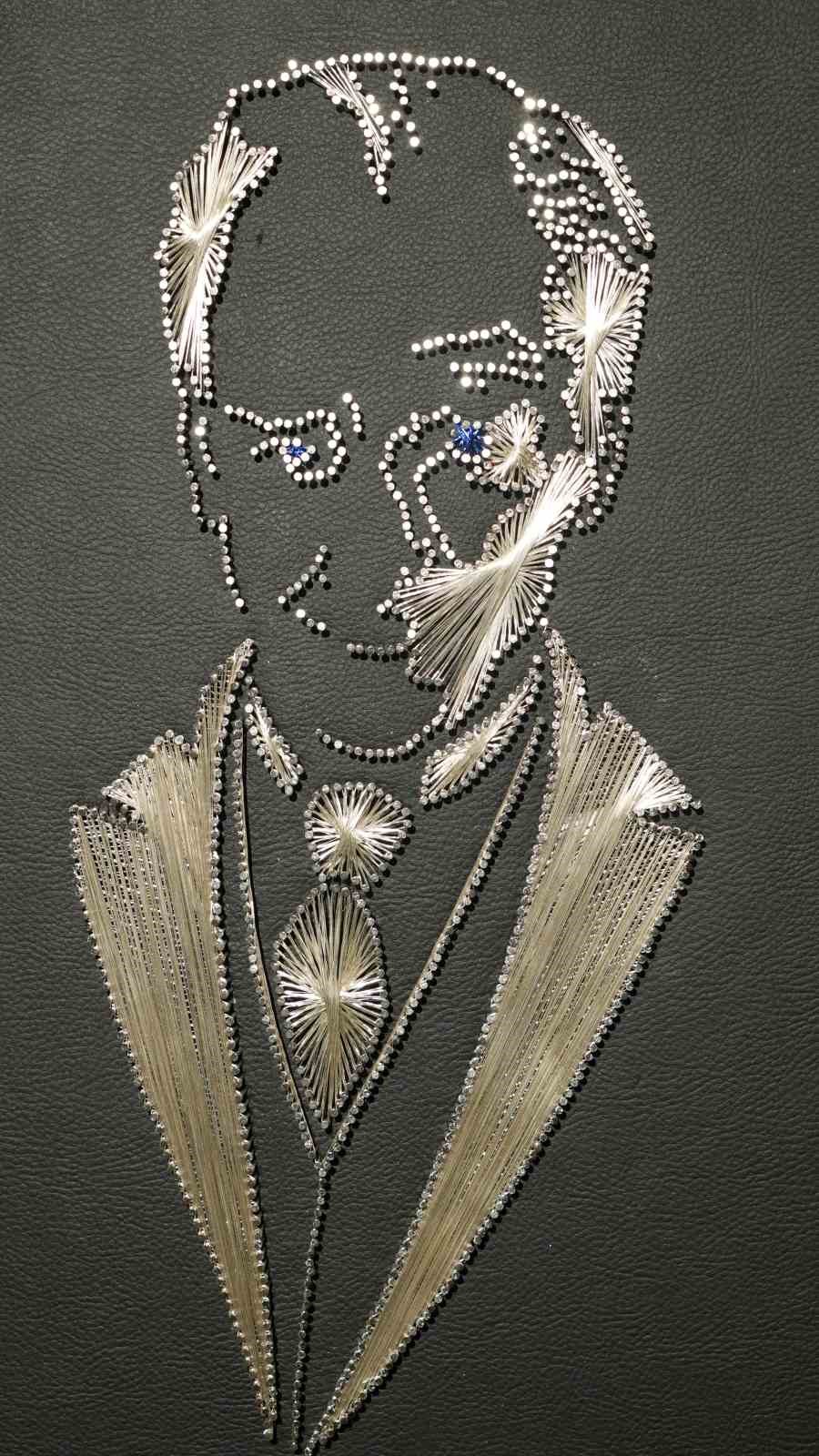 Millet Kütüphanesi’nde ’Gazze’ temalı filografi sergisi açıldı
