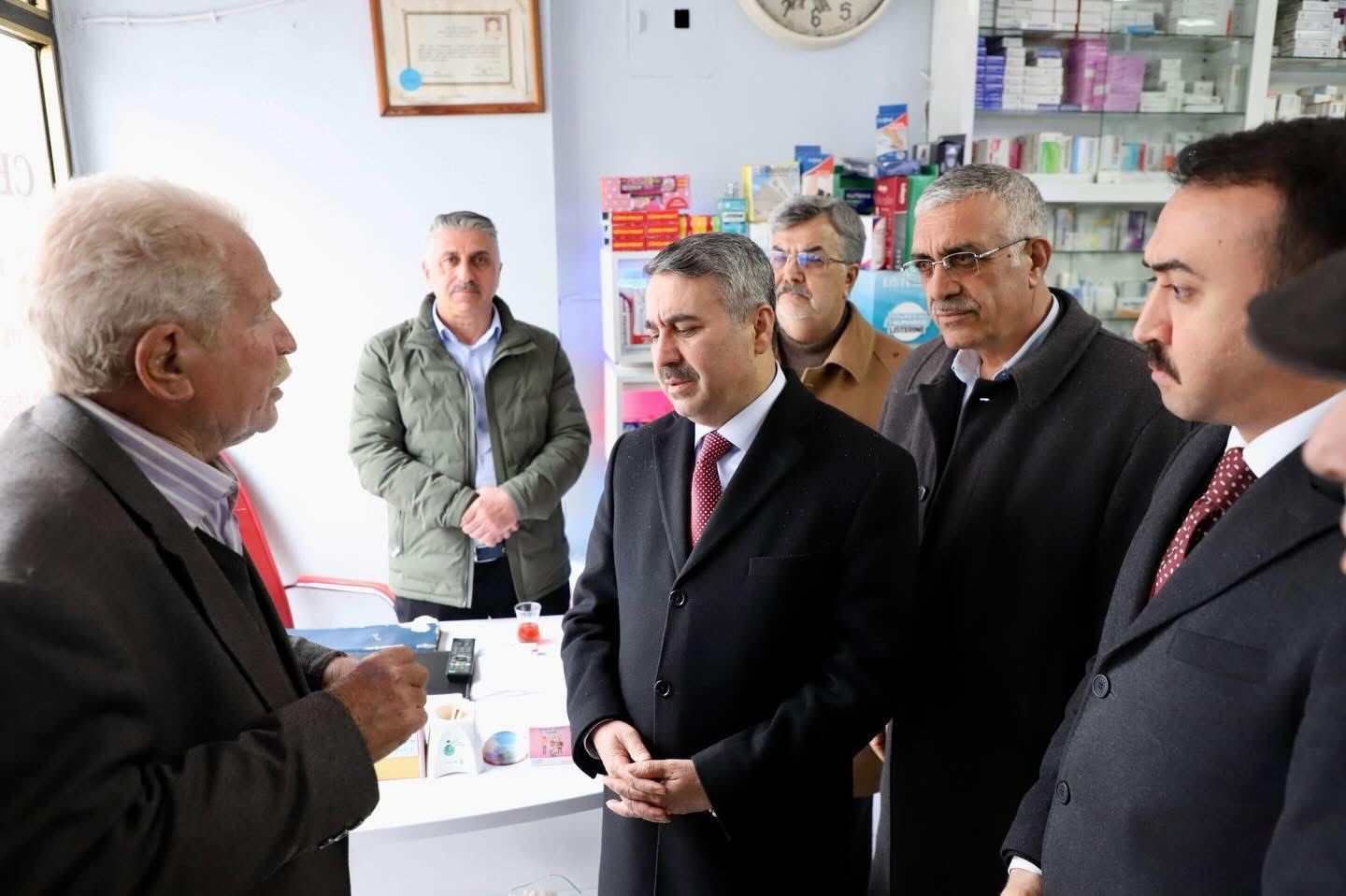 Milletvekili Alkayış, Çelikhan’da incelemelerde bulundu
