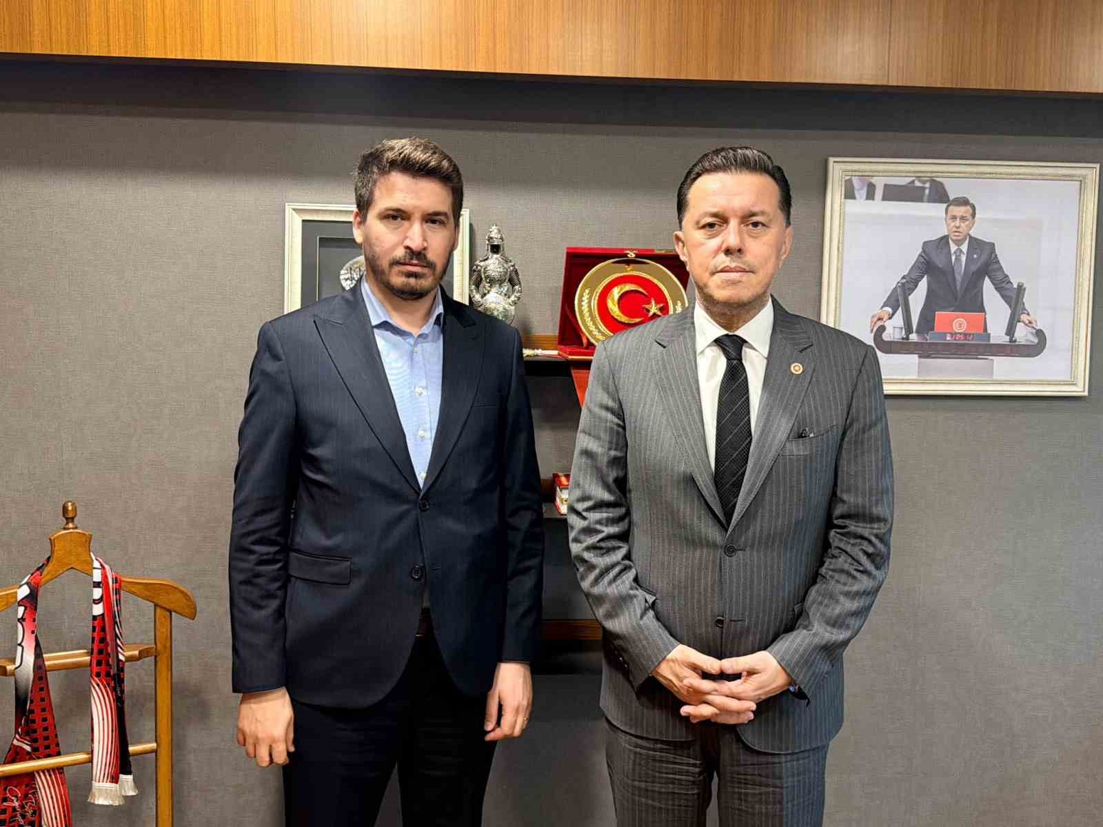 Milletvekili Hatipoğlu, AK Parti Odunpazarı Başkanı Bandırma’yı TBMM’nde ağırladı
