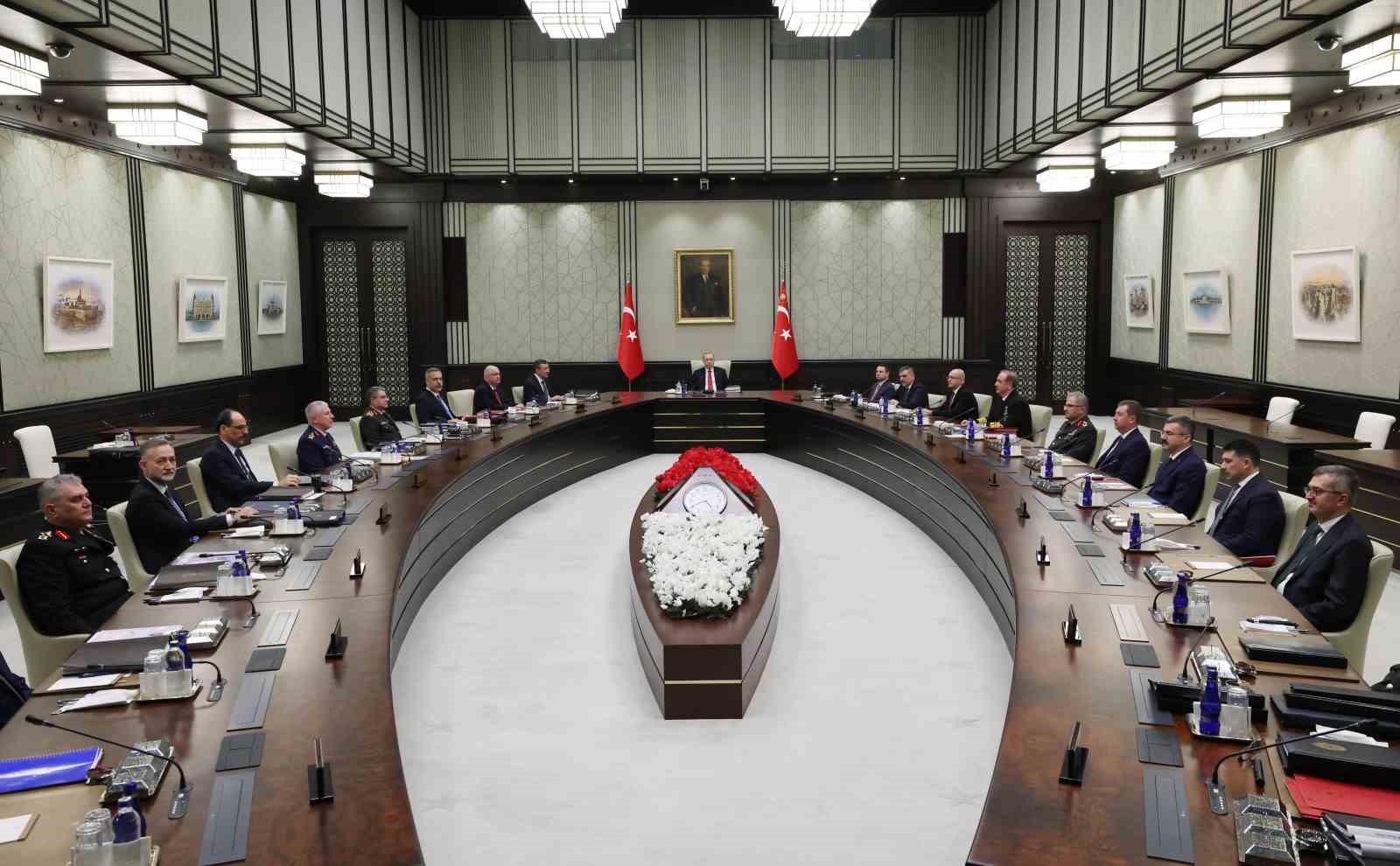 Milli Güvenlik Kurulu, Cumhurbaşkanı Recep Tayyip Erdoğan’ın başkanlığında toplandı.
