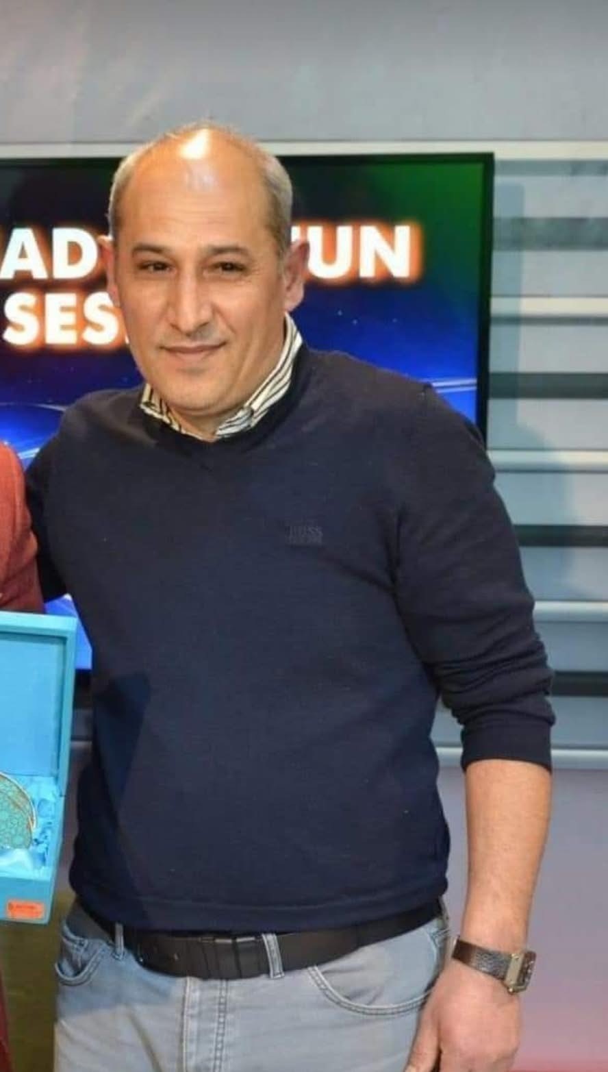 Milli maçta hayatını kaybeden kameraman son yolculuğuna uğurlandı
