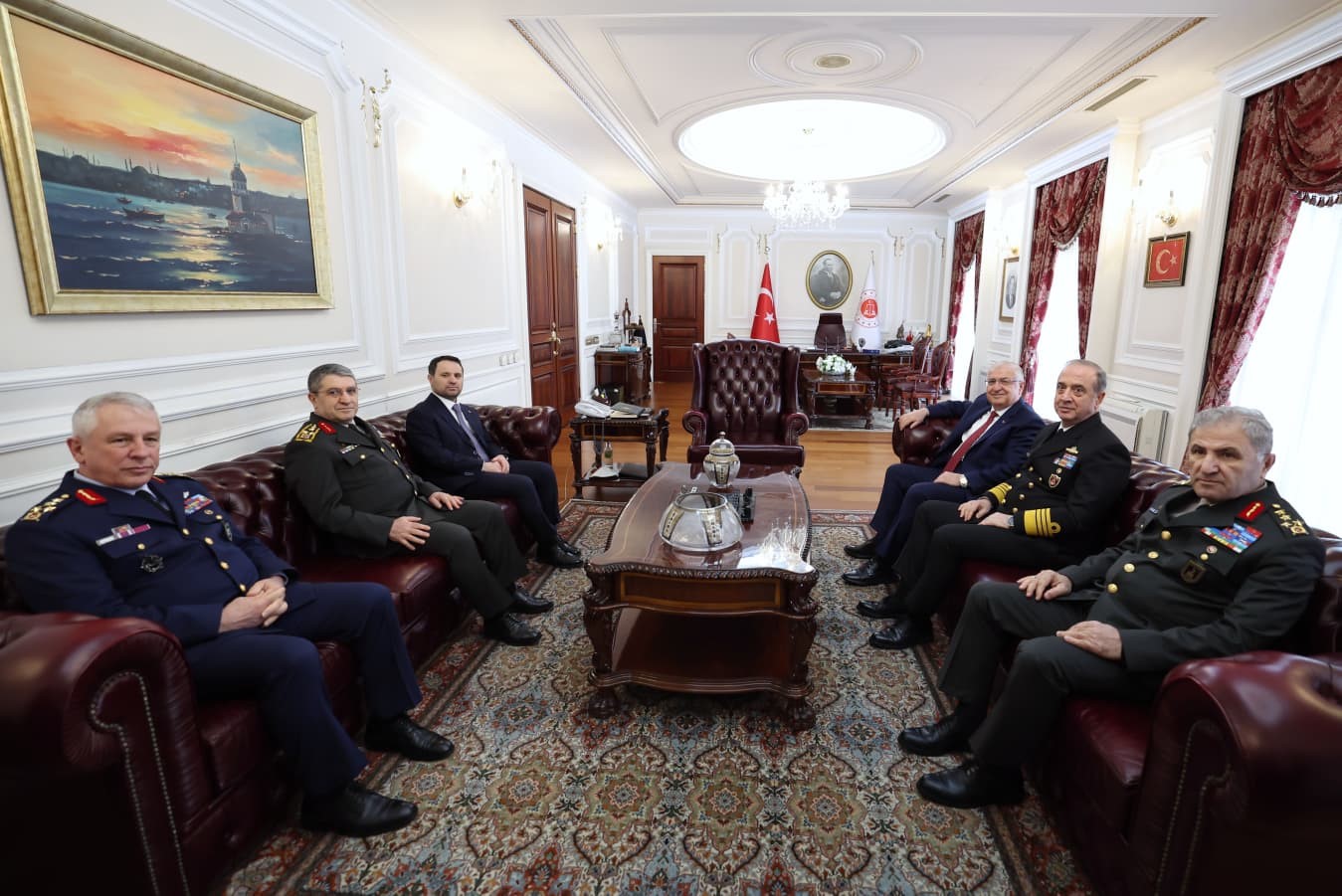 Milli Savunma Bakanı Güler’den Adalet Bakanı Gürlek’e hayırlı olsun ziyareti
