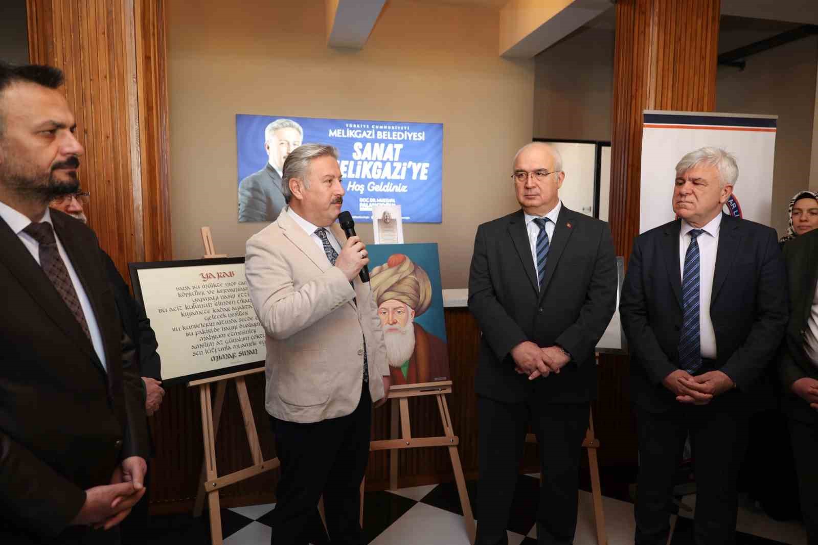 Mimar Sinan Melikgazi’de sanatla anıldı
