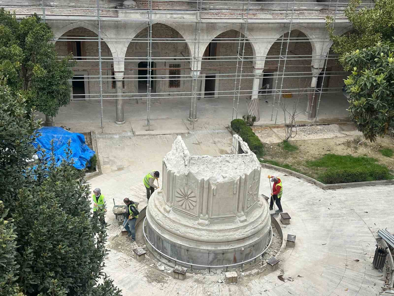 Mimar Sinan’ın 470 yıllık eseri Gazi Kara Ahmet Paşa Külliyesi yeniden hayat buluyor
