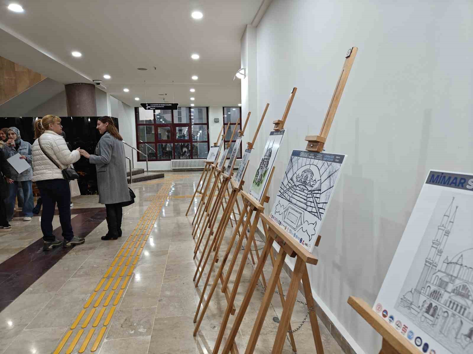 Mimar Sinan’ın eserleri kıyafetlere döküldü
