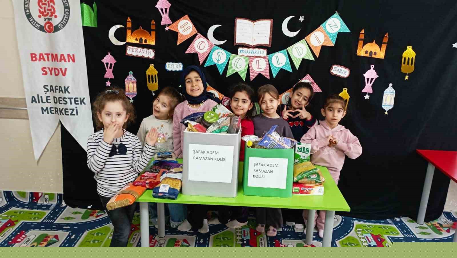 Minik kalplerden büyük dayanışma
