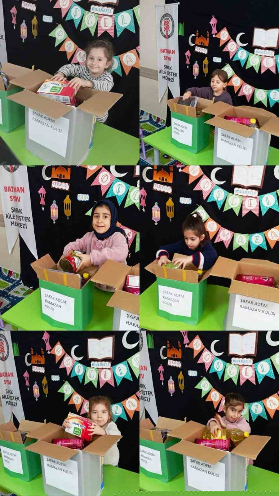 Minik kalplerden büyük dayanışma
