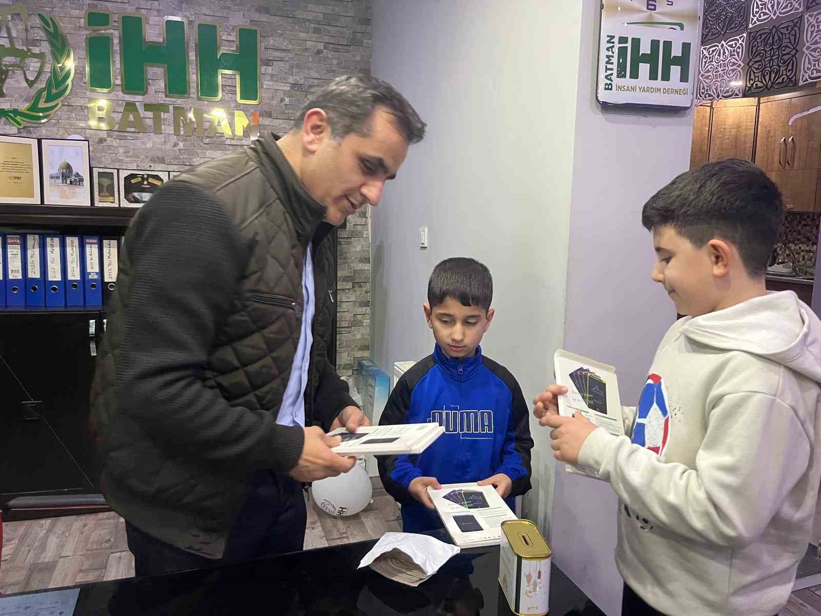 Minik yüreklerden yürek ısıtan çalışma
