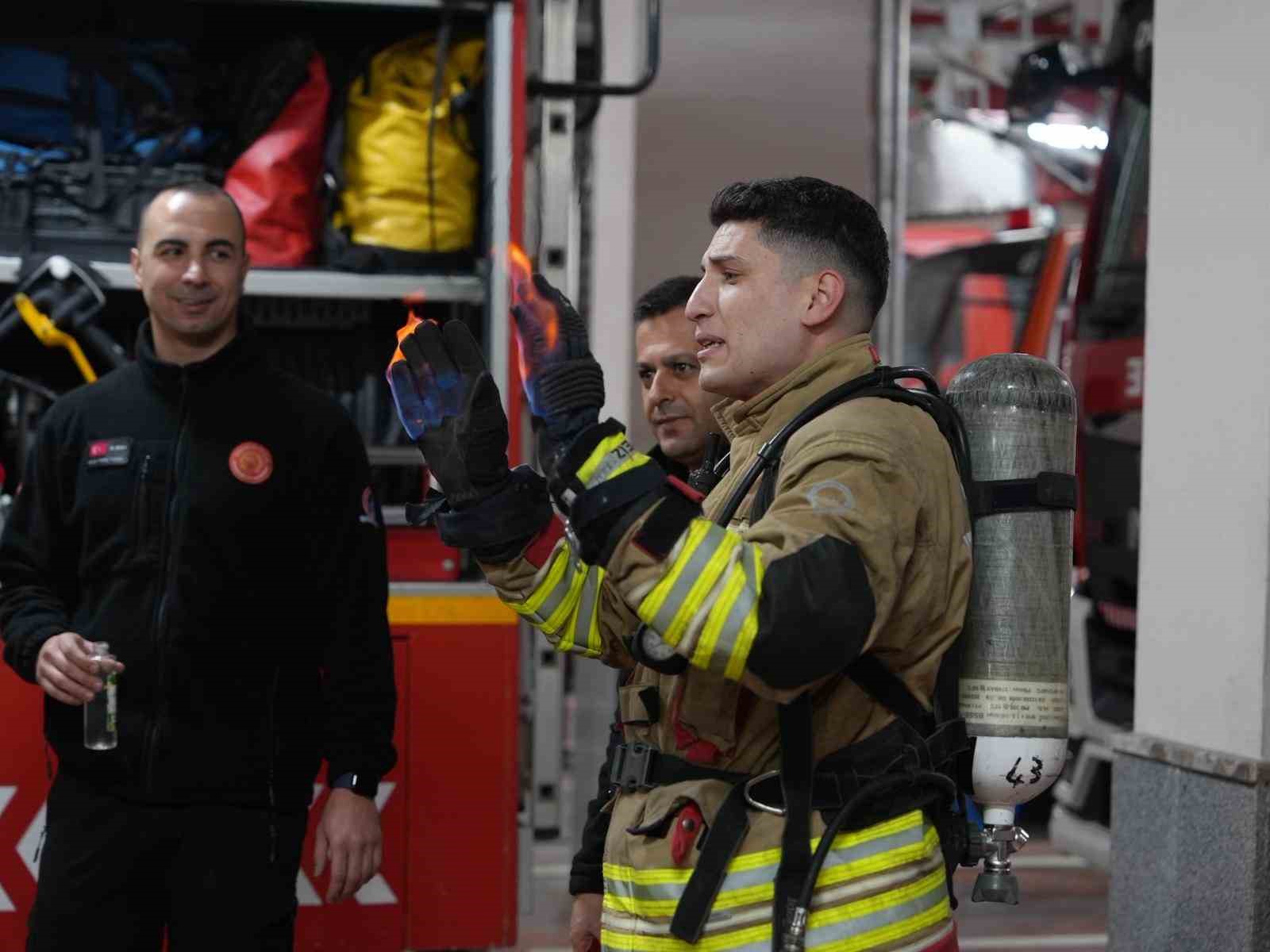 Minikler acil durum ve müdahale yöntemlerini öğrendi
