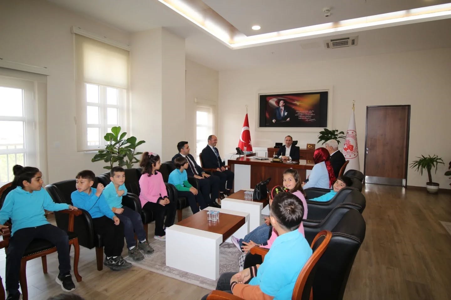 Minikler Kaymakamlıkta kamu yönetimini yerinde öğrendi
