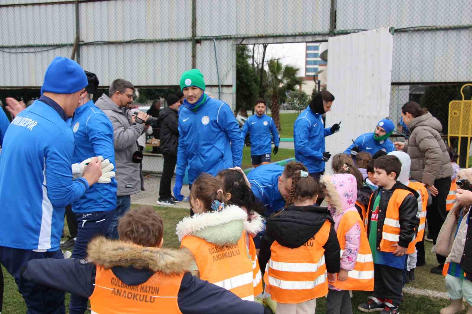 Miniklerden, Rizespor’a ziyaret
