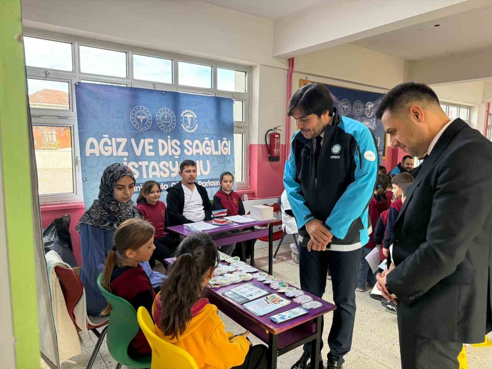 Miniklere sağlıklı gelecek dersi
