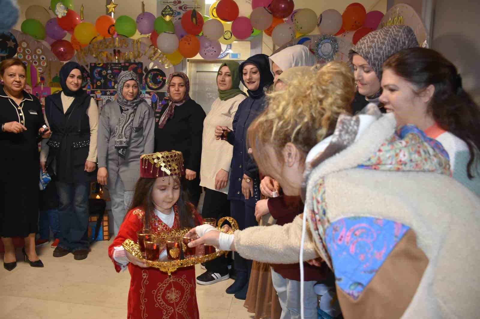 Miniklerin "Hoş Geldin Ramazan" etkinliği göz doldurdu
