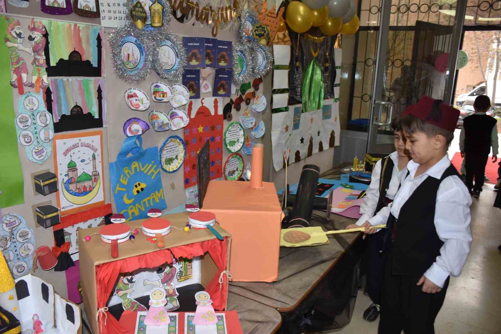 Miniklerin "Hoş Geldin Ramazan" etkinliği göz doldurdu
