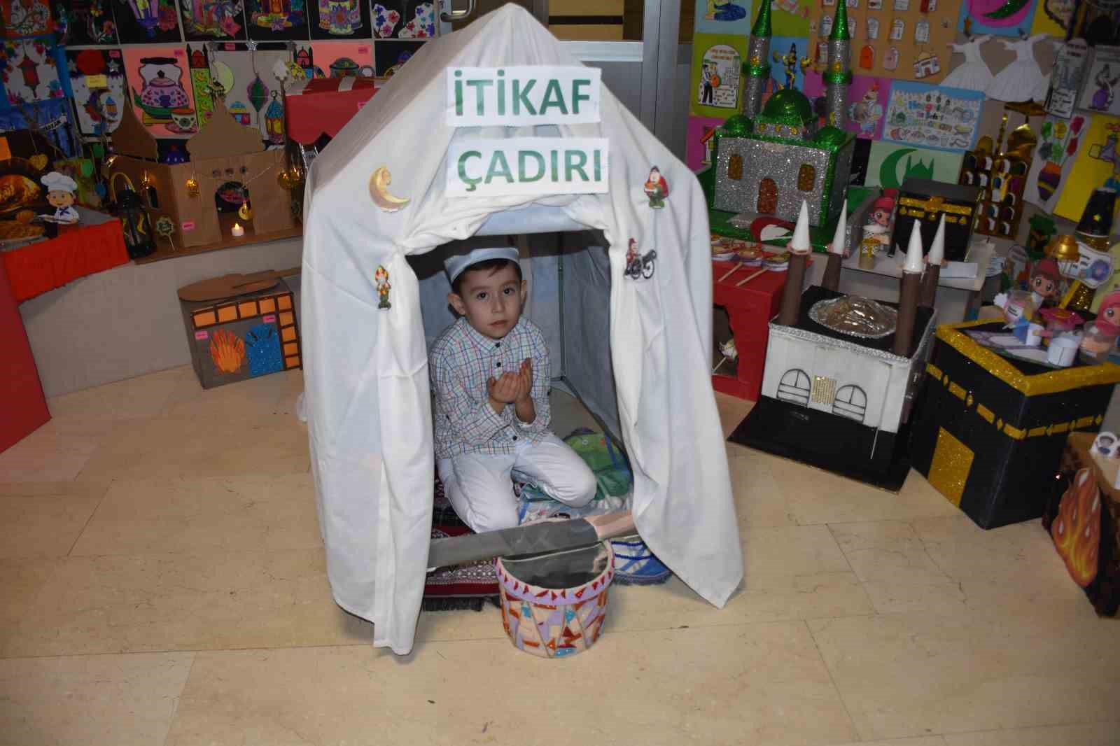 Miniklerin "Hoş Geldin Ramazan" etkinliği göz doldurdu
