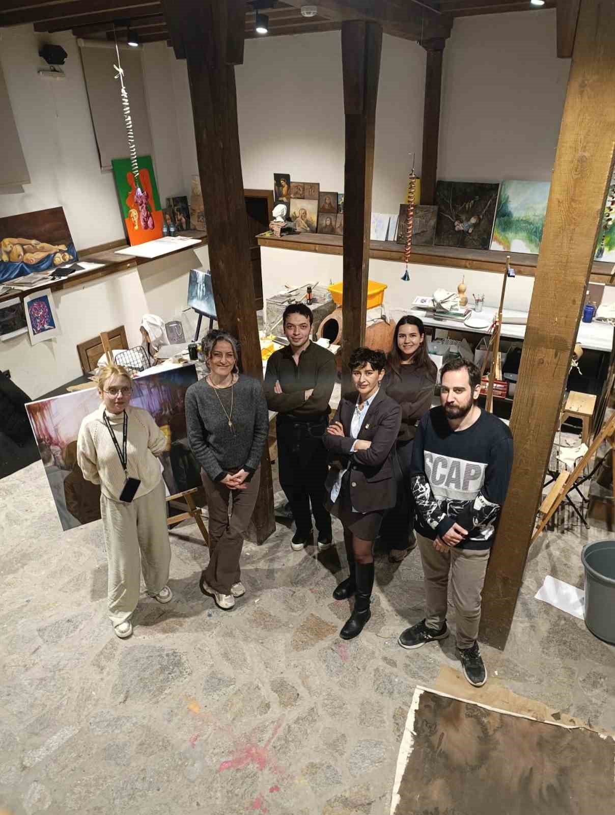 Misi Sanatevi’nde deneyim paylaşımı
