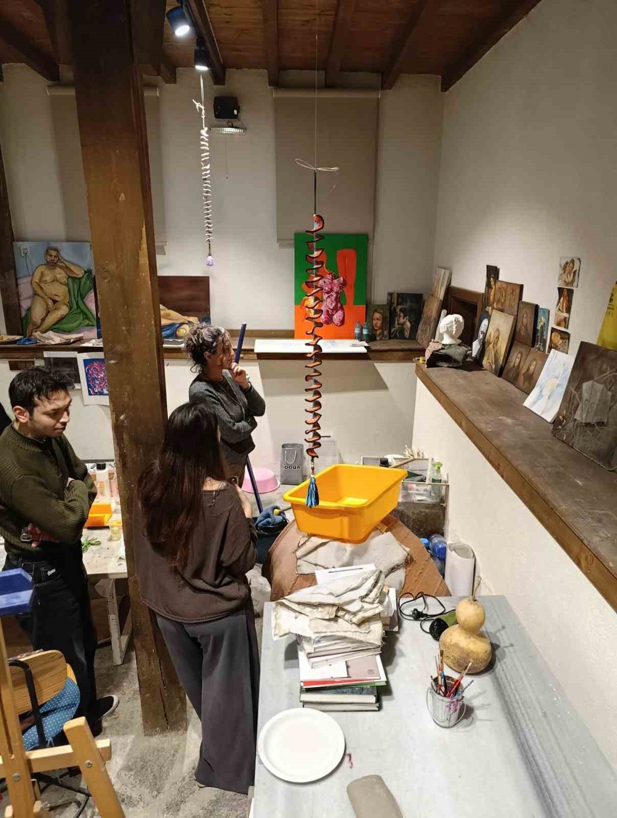 Misi Sanatevi’nde deneyim paylaşımı
