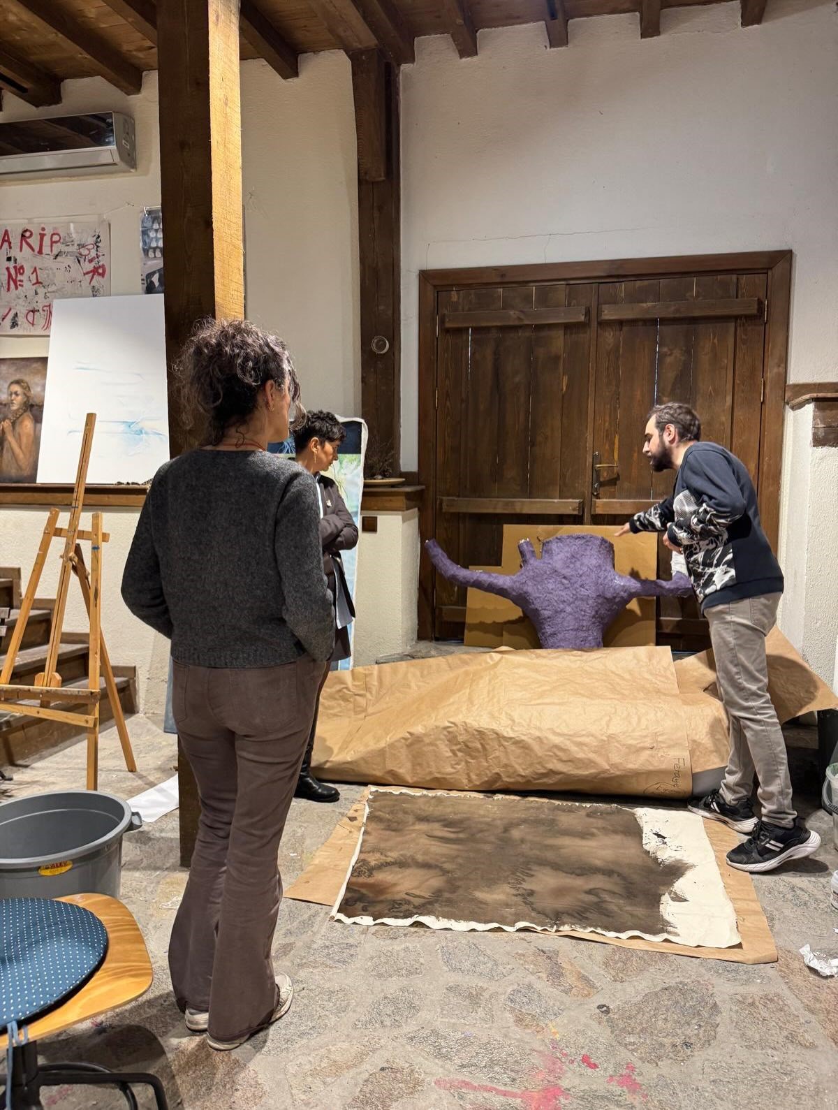 Misi Sanatevi’nde deneyim paylaşımı
