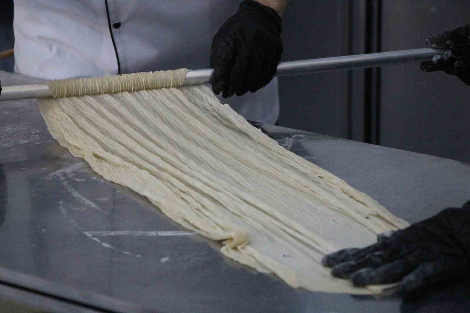 Misket elma tadında baklava
