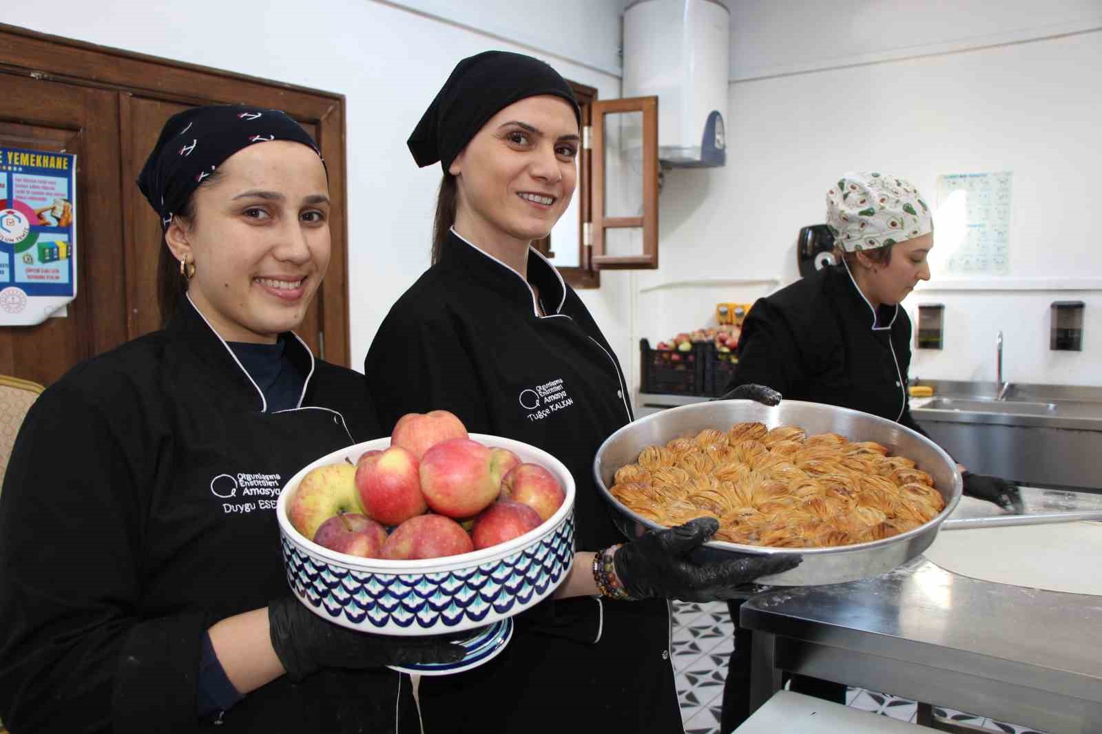 Misket elma tadında baklava
