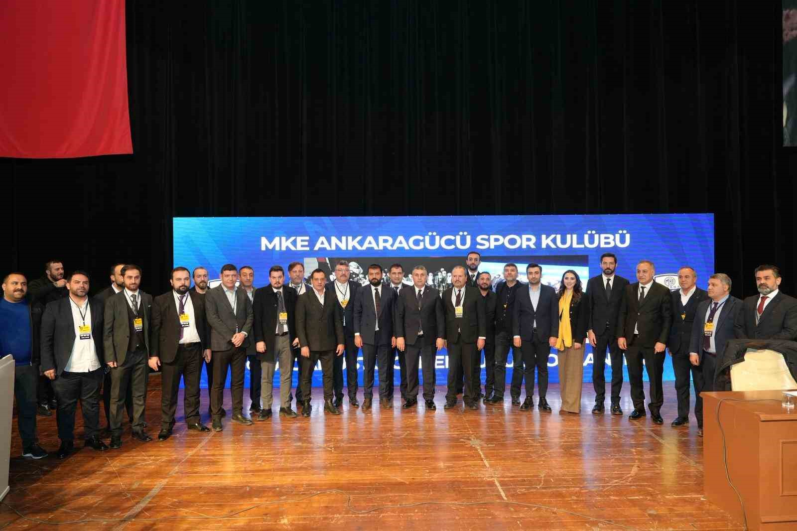 MKE Ankaragücü’nde yeni başkan İlhami Alparslan oldu
