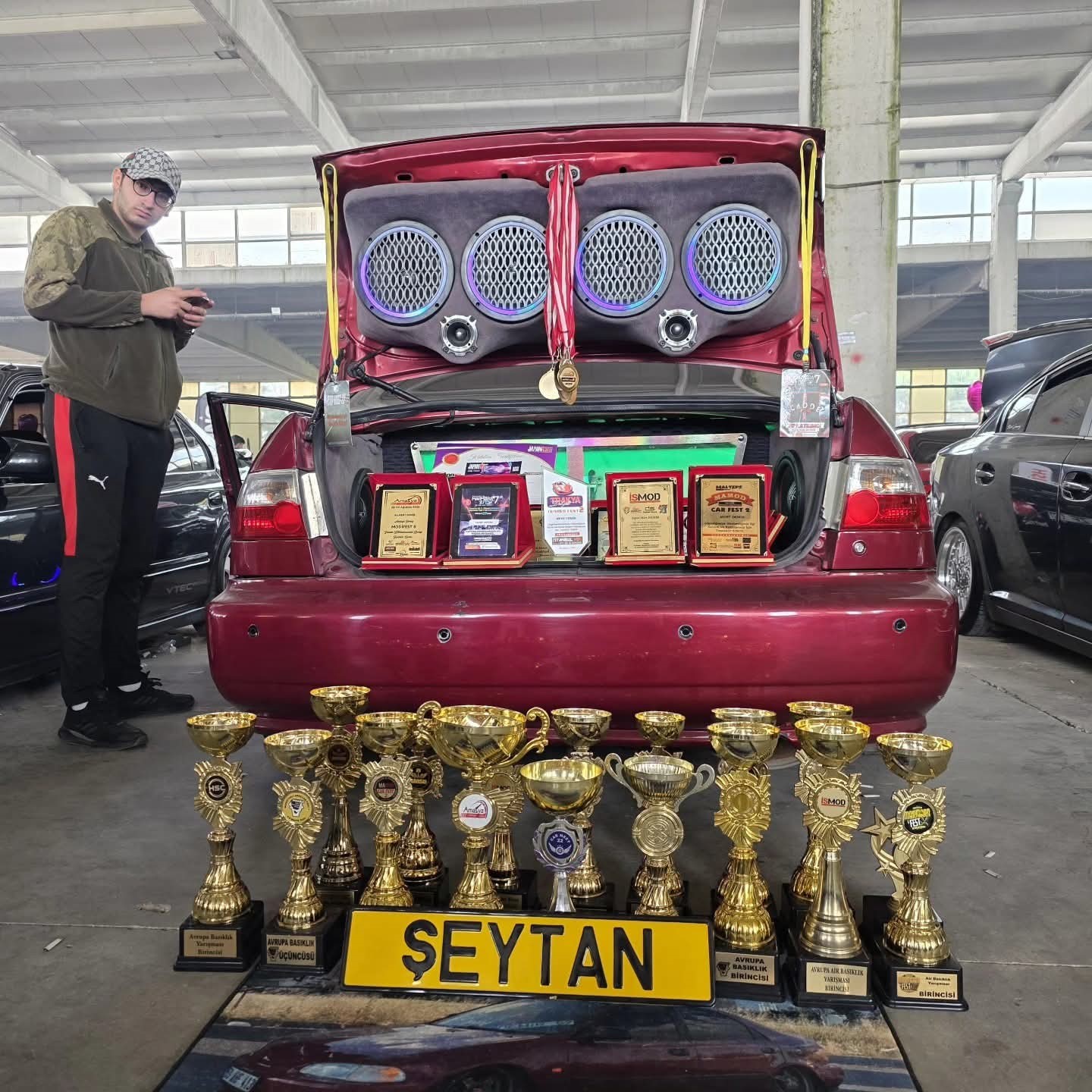 Modifiye tutkunları Pınarhisar’da buluştu
