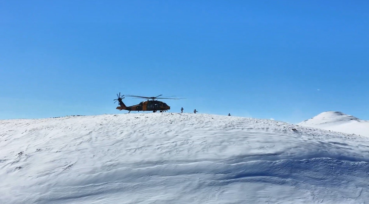 MSB’den Kars Şehit Piyade Teğmen Harun Aslan Kış Tatbikatı paylaşımı

