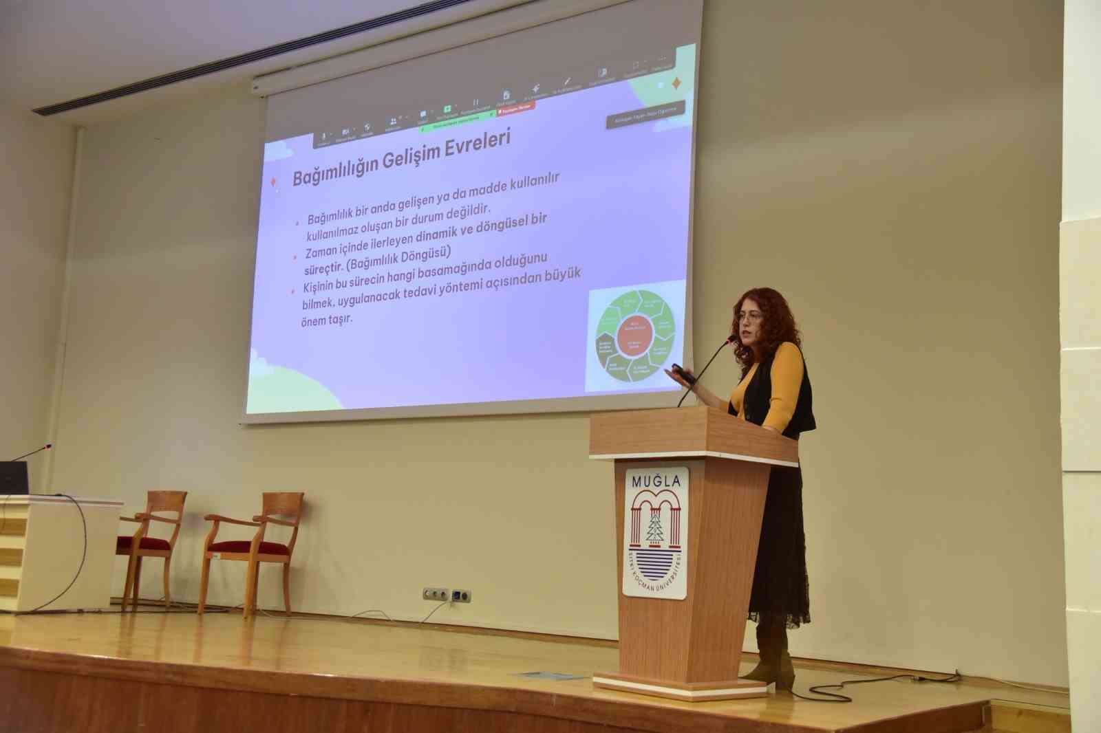 MSKÜ’den bağımlılıkla mücadele alanında görev yapan uzmanlara eğitim
