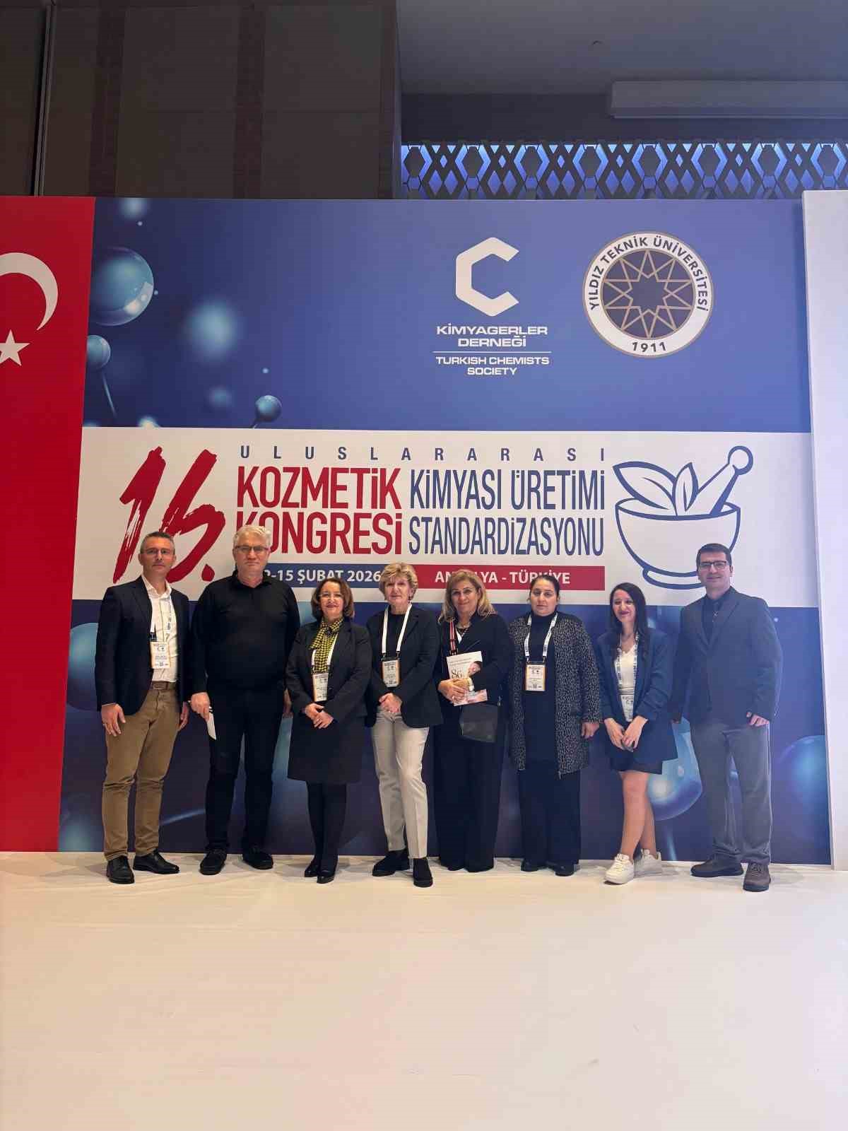 MSKÜ’lü bilim insanlarından kozmetik sektöründe uluslararası başarı
