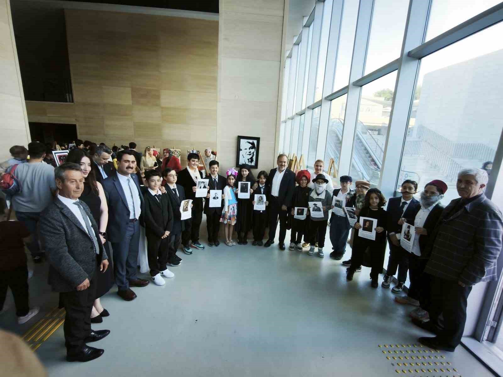 MTK Koleji öğrencilerinin eserleri görücüye çıktı
