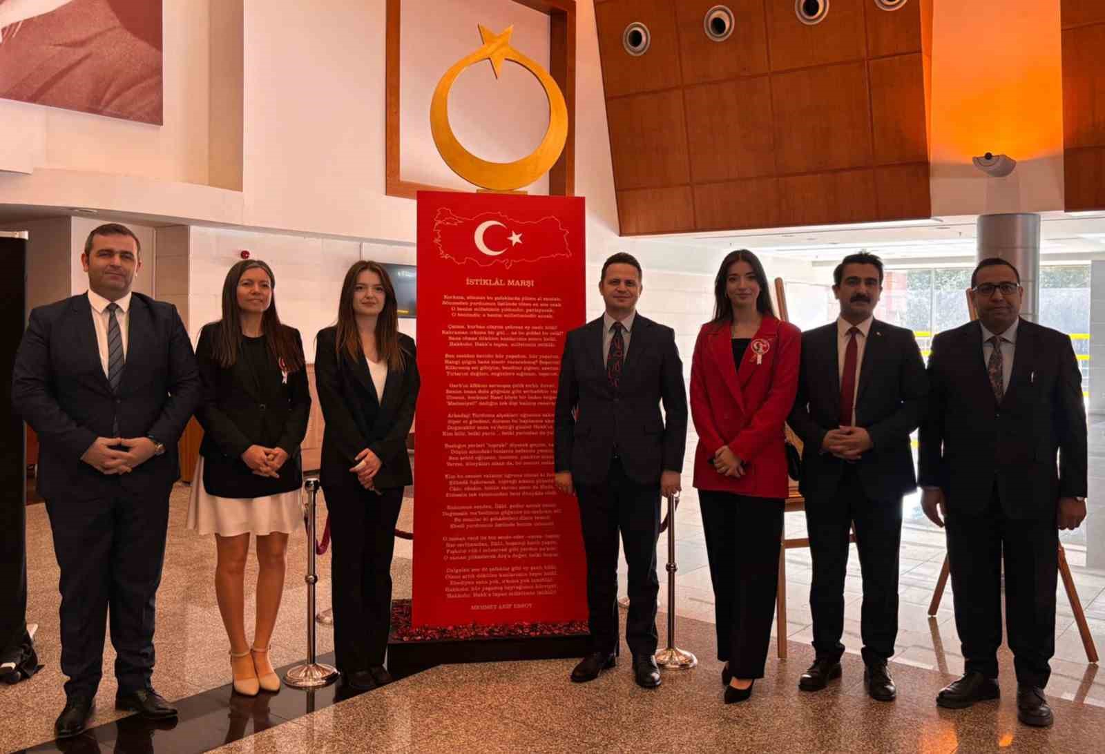 MTK Koleji’nin Fuaye Sergisi Resmi 12 Mart etkinliğine damga vurdu
