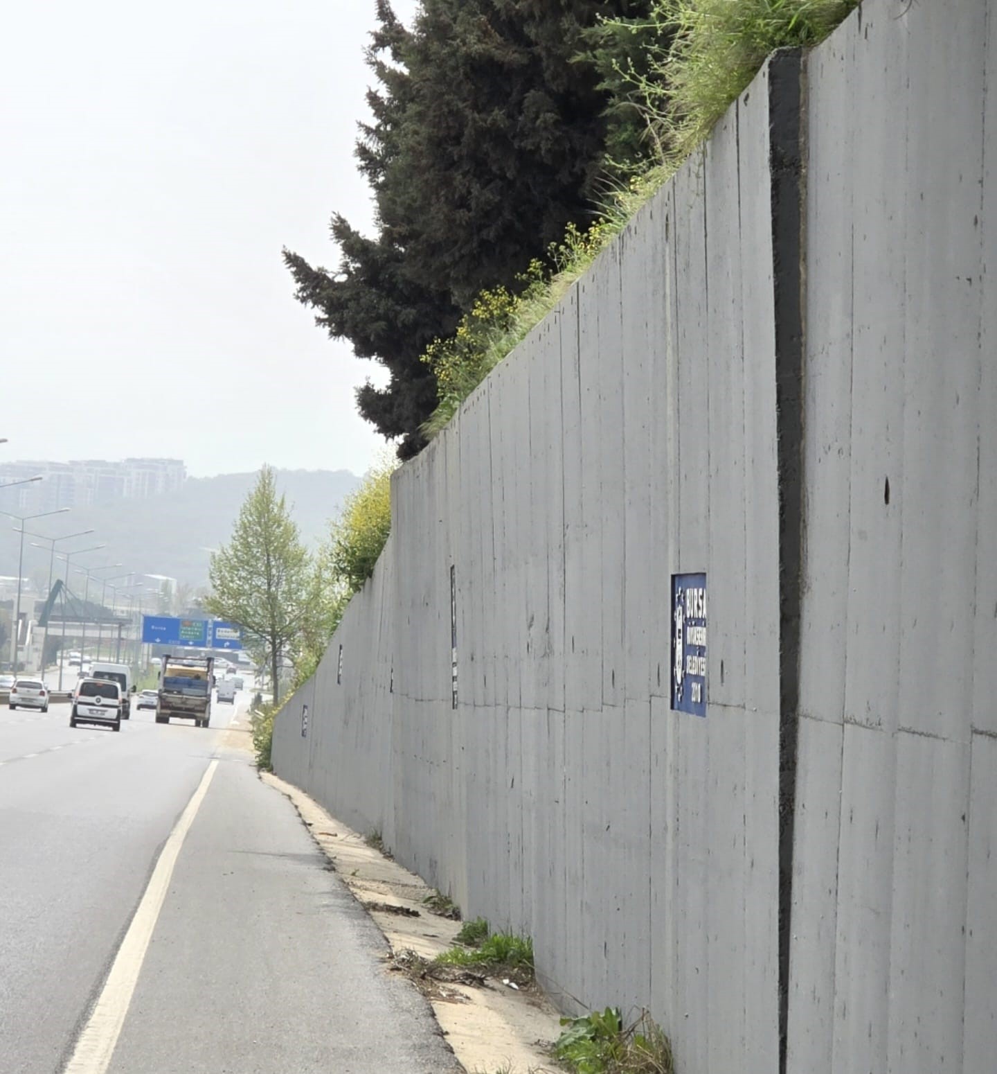 Mudanya Bursa karayolunda tehlike çanları
