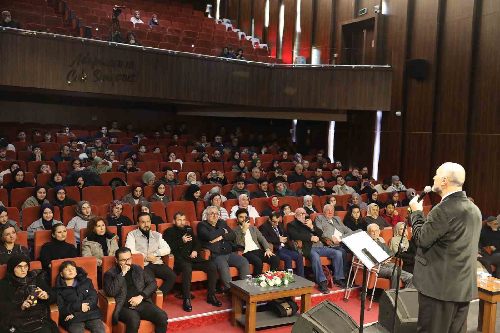 Müezzin Hadi Duran ve ekibi Sakaryalılarla buluştu
