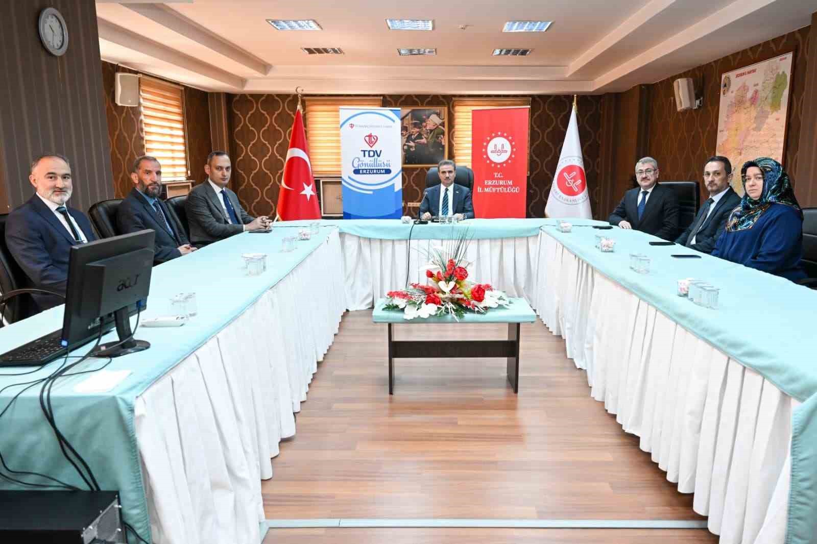 Müftülükten Vali Baruş’a birifing
