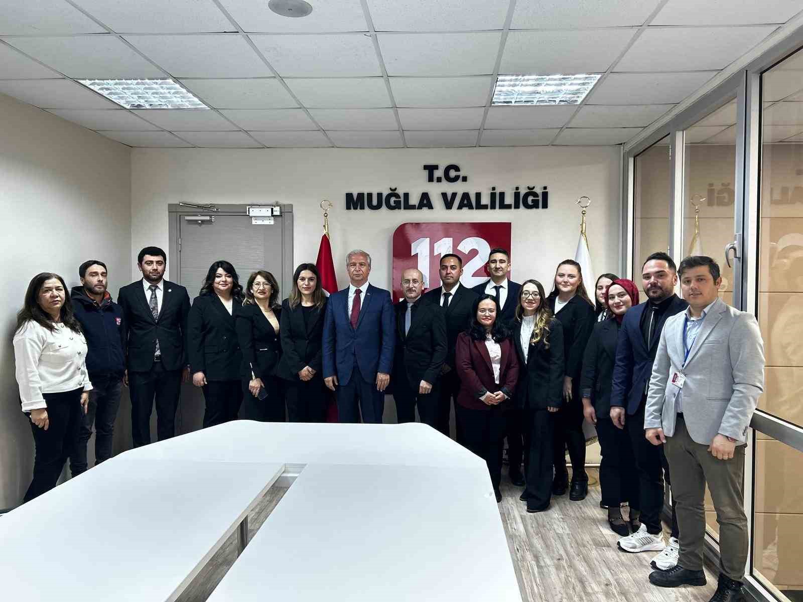 Muğla 112 Acil Çağrı Merkezi’nde yemin heyecanı
