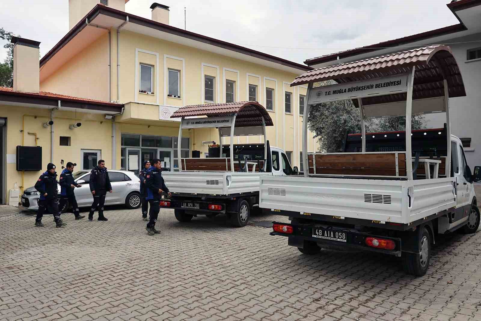 Muğla Büyükşehir’den Seydikemer Kumluova’da yaşanan afet sonrası inceleme
