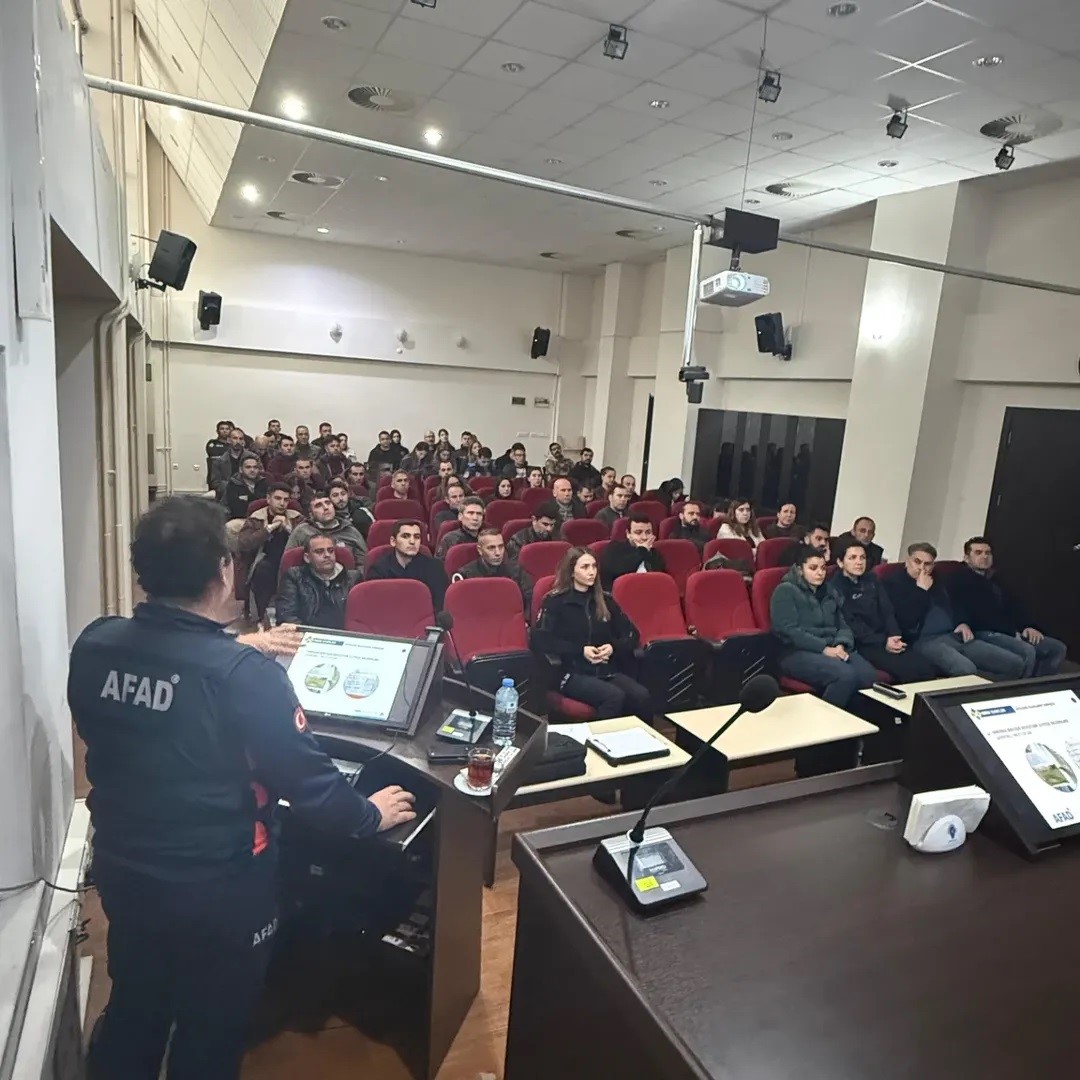 Muğla emniyetinde KBRN tehditlerine karşı eğitim
