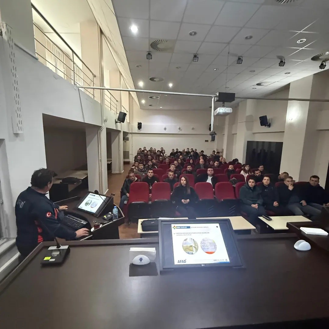 Muğla emniyetinde KBRN tehditlerine karşı eğitim
